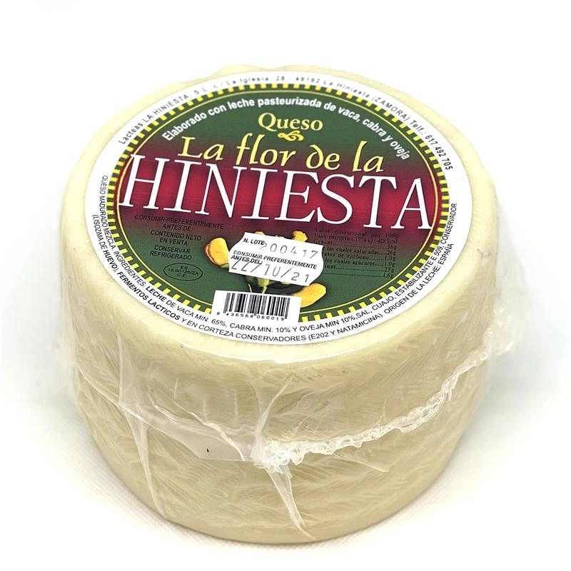 Queso mezcla tierno "La flor de La Hiniesta" - 1,100 kg aprox.